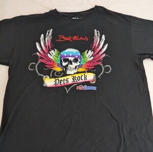 Bret Michaels Pets Smart Promo Tee "Does Your Pet Rock?" xL